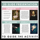 Hamlet Activity - Ophelia Song Analysis and Music Playlist Creative Assignment