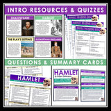 Hamlet Unit Plan - Complete Drama Reading Unit for Shakespeare's Play