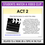 Hamlet Writing Prompts - Video Clips and Journal Writing Topics - Shakespeare