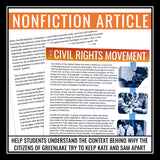 Holes Historical Context Article and Assignment - Racism Civil Rights Movement