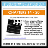 Holes Writing Prompts - Video Clips and Journal Writing - Louis Sachar