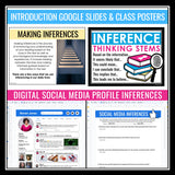 Inference Activities, Assignments, and Presentations - Digital Activity Bundle