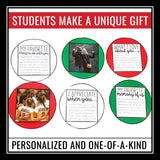 Christmas Writing Activity Kindness Cube - Creative Gift Hands On Assignment