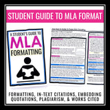 MLA Formatting 9th Ed. - Student Reference Handbook for Essay Writing