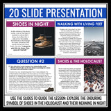 Night by Elie Wiesel - Holocaust Shoe Symbolism Essay, Assignment, & Activity
