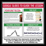 Plot Diagram and Structures Presentation & Digital Escape Room Reading Activity