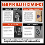 Prisoner B-3087 by Alan Gratz - Holocaust Tattoo Historical Context & Activity