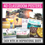 Quote of the Week Posters and Activities - Bulletin Board Display or Bell Ringer