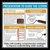 Reading Comprehension Strategies Presentation & Escape Room Reading Activity