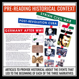 Refugee by Alan Gratz Pre-Reading Historical Context Articles & Assignments