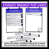 Romeo and Juliet Plot Activity - Calendar Plot Structure in Shakespeare's Play