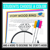 Mood Assignment For Any Novel or Short Story - Story Elements Activity