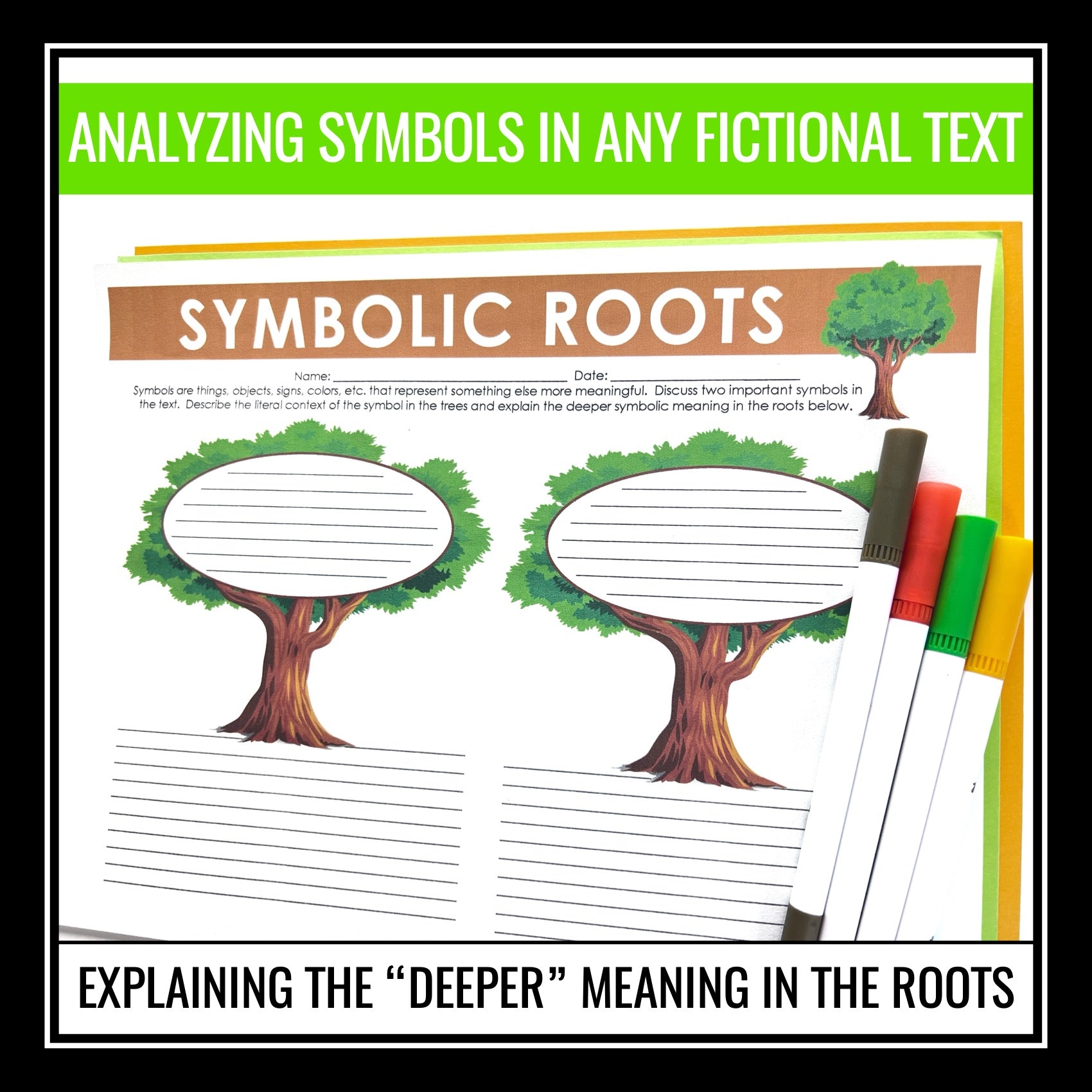 Symbolism Assignment For Any Novel or Short Story - Literary