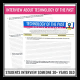Interview Assignment - Discussion on Technology of the Past Creative Project