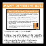 The Absolutely True Diary of a Part Time Indian - Novel Chapter Summary Cards