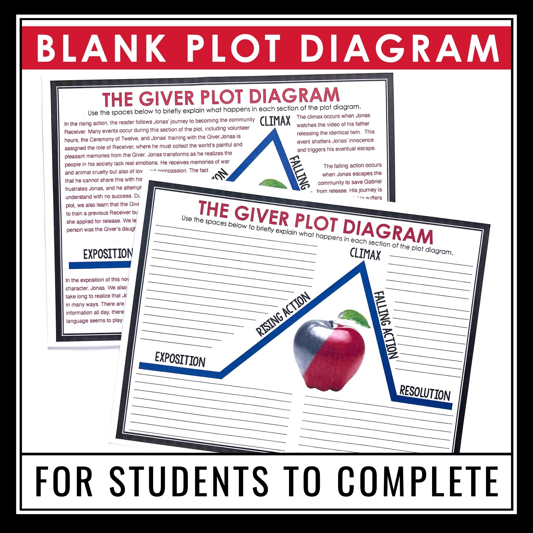 The Giver Plot Diagram Assignment - Analyzing Plot Structure