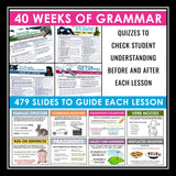 Grammar Challenge Program - Lessons, Escape Room Style Games, & Quizzes