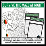The Maze Runner Activity - Spend The Night in the Maze Fun Simulation Game