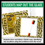 The Maze Runner Activity - Design a Glade Map Creative Novel Setting Assignment