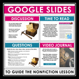 Oak Island Mystery Nonfiction Reading Comprehension Digital Article & Activities