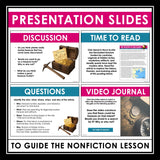 Oak Island Mystery Nonfiction Reading Comprehension Article and Activities