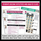 The Westing Game Detective Case File - Novel Study Creative Activities Bundle