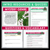 The Westing Game Unit Plan - Ellen Raskin Novel Study Reading - Digital Version