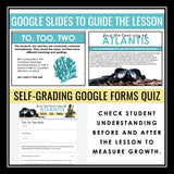 To, Too, Two Homophones Escape Room Digital Grammar Game, Slides & Quiz