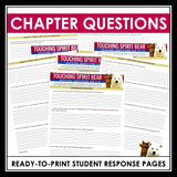 Touching Spirit Bear Comprehension & Analysis Chapter Reading Questions