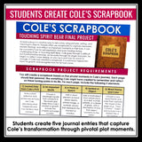 Touching Spirit Bear Final Novel Project - Cole's Scrapbook Creative Assignment