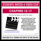 Touching Spirit Bear Writing Prompts - Video Clips and Journal Writing Topics