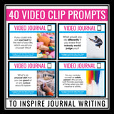 Video Journal Writing Prompts - Video Clip Opinion and Personal Writing Volume 2