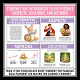 Easter Mystery Activity – Who Kidnapped the Easter Bunny? Digital ELA Game