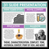 A Wrinkle in Time Analysis Notes - Presentation Analyzing Literary Devices