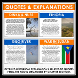 A Long Walk to Water Historical Context Notes for the Novel by Chapter Section