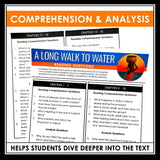A Long Walk to Water Questions - Comprehension & Analysis Chapter Questions