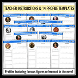 A Wrinkle in Time Activity - Allusion Literary Device Social Media Assignment