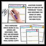 A Wrinkle in Time Activity -  Descriptive Writing Assignment - Wrinkled Writing