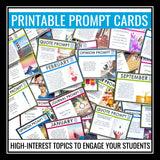 Writing Prompts - 105 Journal Writing Prompts Creative Quick Write Bell Ringers
