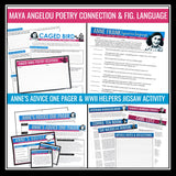 Anne Frank The Diary of a Young Girl Activity Bundle - Creative Assignments
