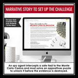 Appositives Escape Room Digital Grammar Activity, Google Slides, and Quiz