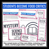 Book Tasting Activity - Exploring Genres for Independent Reading Class Activity