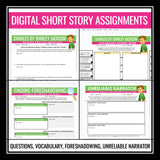Charles by Shirley Jackson - Digital Short Story Lesson, Slides, & Assignments