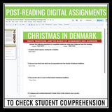 Christmas Around the World Reading Comprehension Nonfiction Assignments Digital