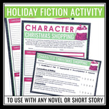 Christmas Character Assignment - Gifts for Short Story or Novel Characters