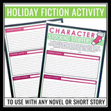 Christmas Character Analysis Assignment - Choosing Stocking Gifts for Characters