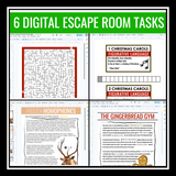Christmas Escape Room Holiday Team Builder - Escape the North Pole - Digital