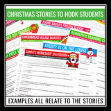 Christmas Grammar Worksheets - Editing Punctuation, Spelling, & Grammar Activity