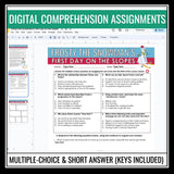 Christmas Reading Comprehension Assignments, Stories, and Writing - Digital