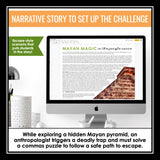 Commas in a Series Digital Grammar Activity Escape Room, Presentation, & Quiz